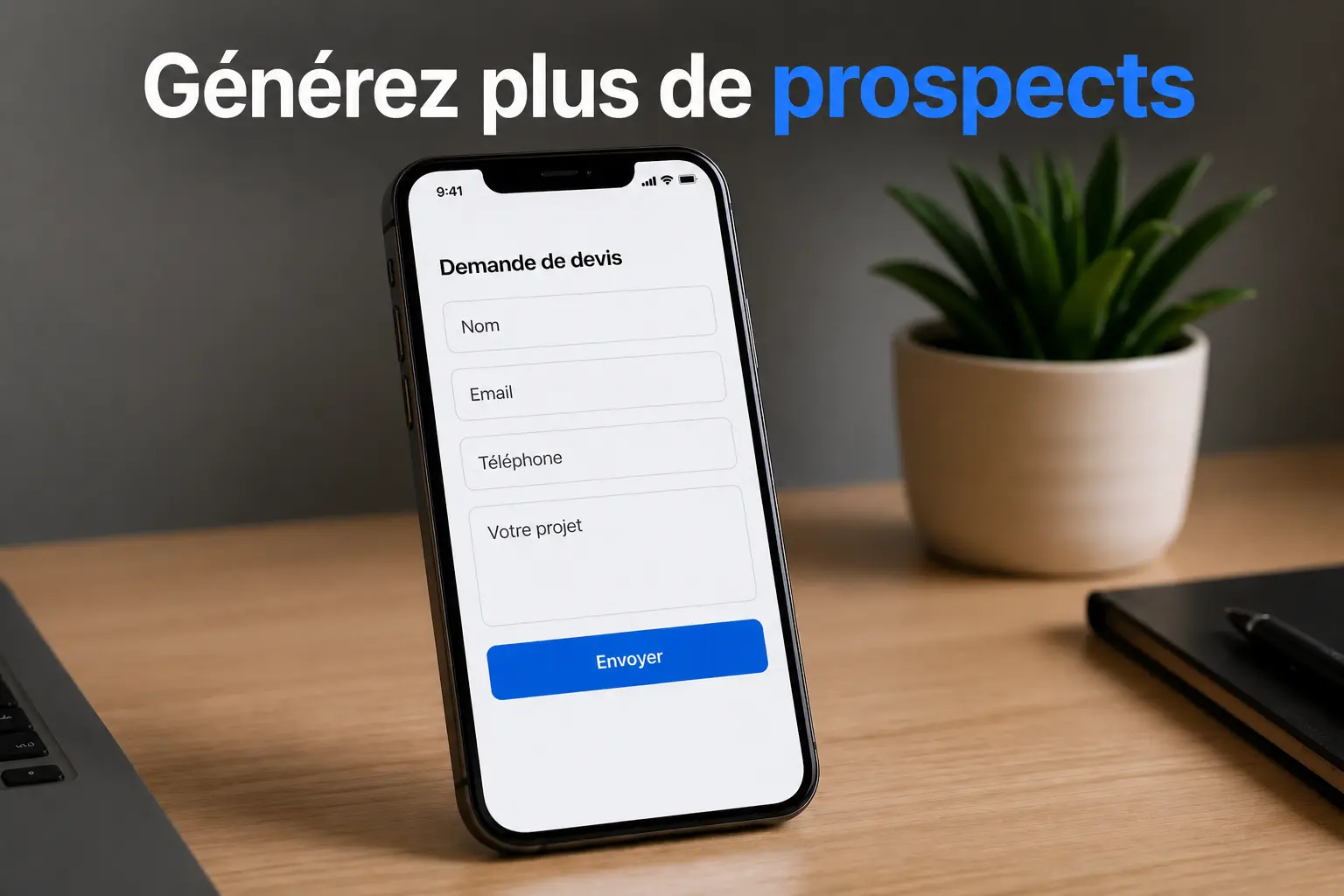Générer plus de prospects grâce à un site web optimisé