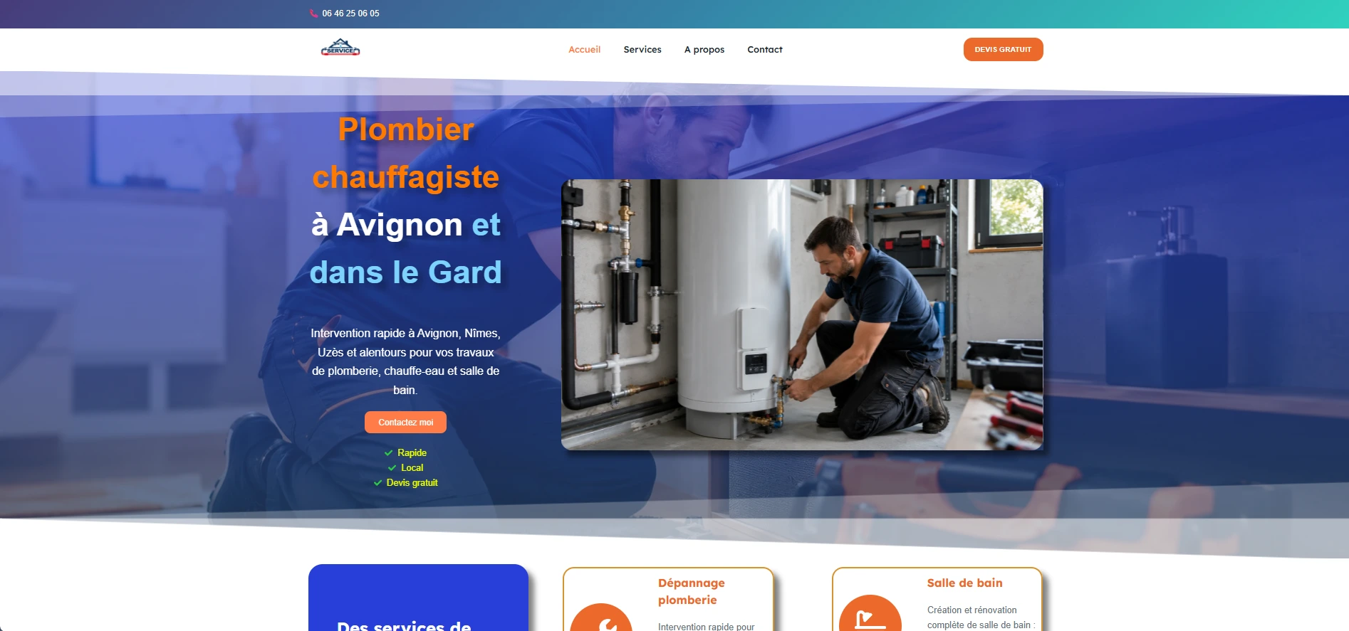 site-vitrine-artisan-local